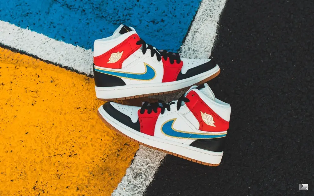 Giày Nike Air Jordan 1 Mid 'Let(Her)Man' DC1426-100 - Ảnh 7