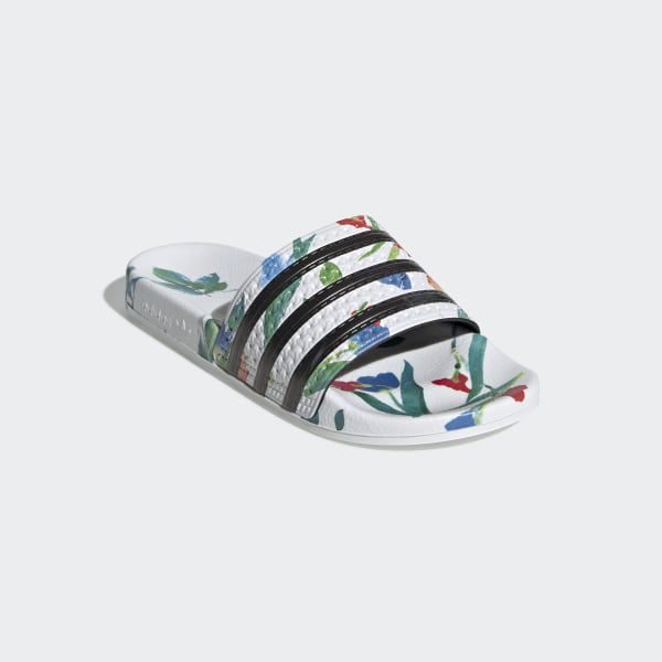 Dép Adidas Adilette Slides 'White Floral' EE4851 - Ảnh 3