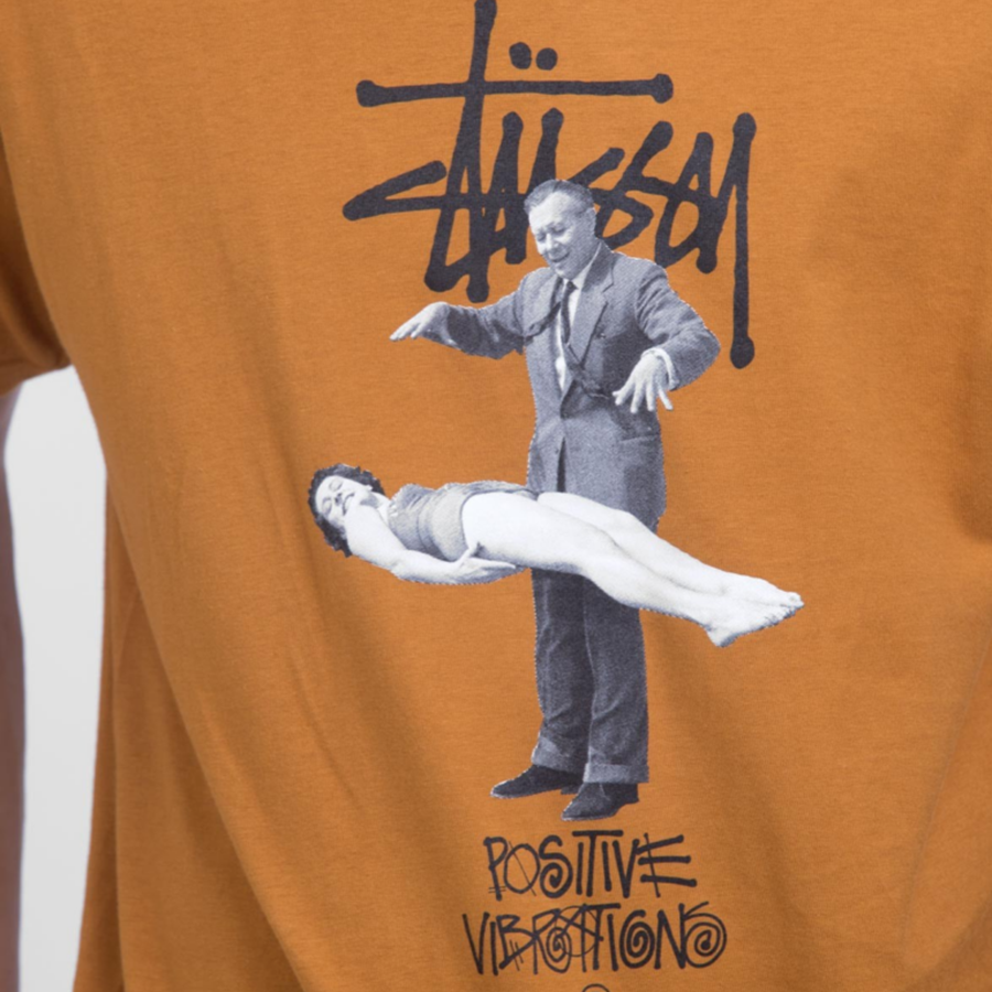 Áo Stussy Levitate Tee Caramel - Ảnh 2
