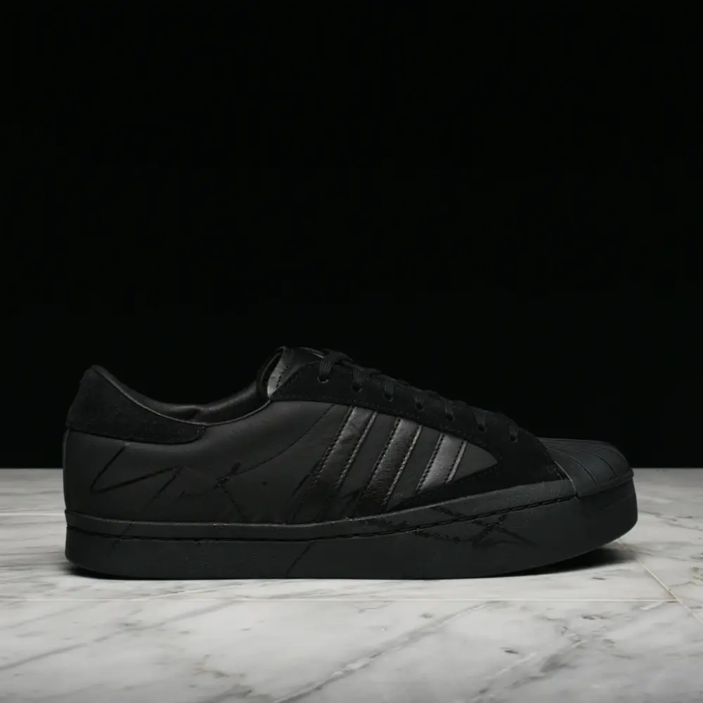 Giày Adidas Y-3 Yohji Pro Superstar Skate Low 'Black' EH2268 - Ảnh 6