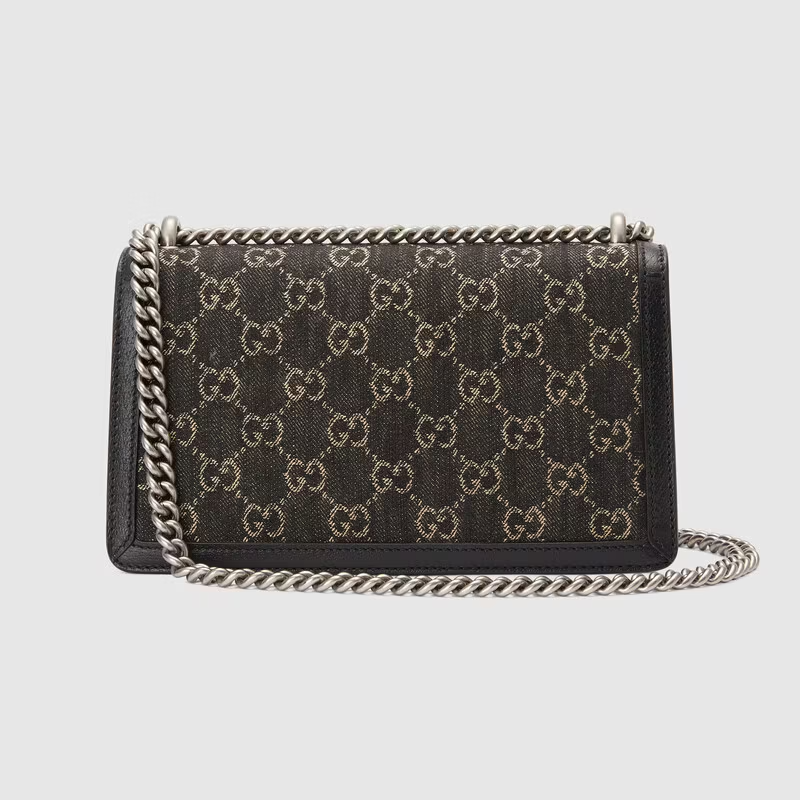 Túi Gucci Dionysus Small GG Shoulder Black Leather 499623-UN3BN-1274 - Ảnh 3