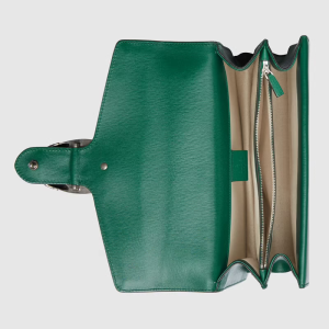 Alternative view of Túi Gucci Dionysus Small GG Shoulder Yellow And Green Leather ‎400249-UGMBN-7263