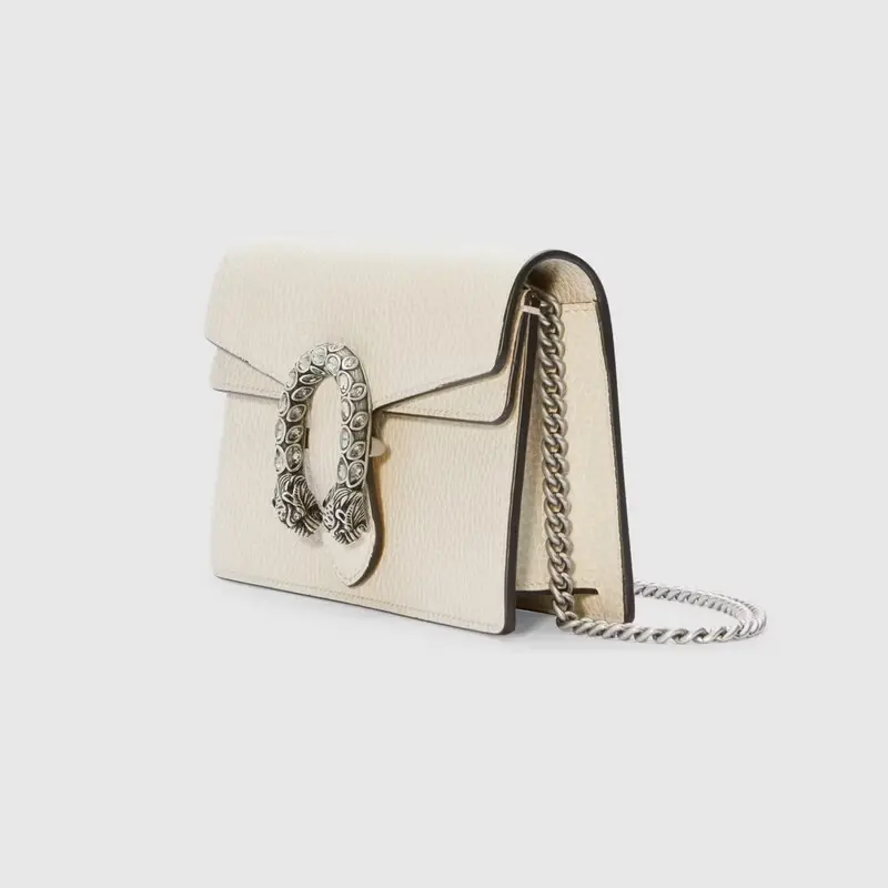 Túi Gucci Dionysus Super Mini Leather White 476432-CAOGM-9174 - Ảnh 4