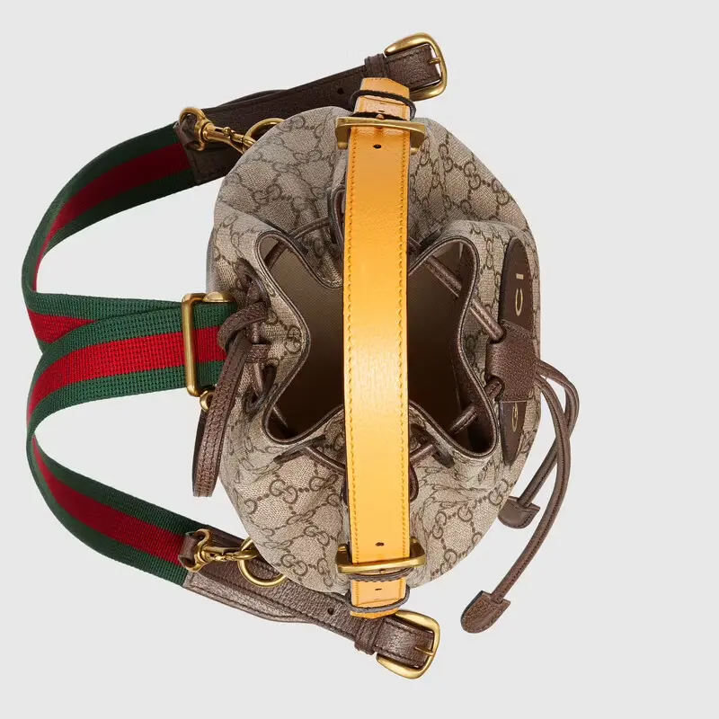 Alternative view of Balo Gucci Neo Vintage GG Supreme Beige Brown 473875-K9RHT-8856