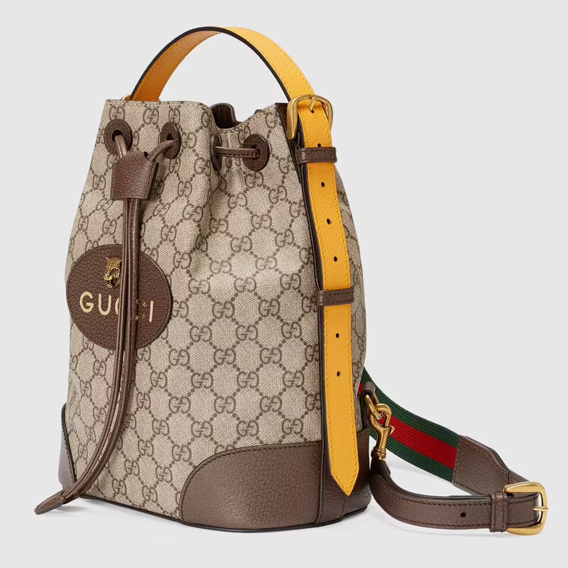 Balo Gucci Neo Vintage GG Supreme Beige Brown 473875-K9RHT-8856 - Ảnh 4