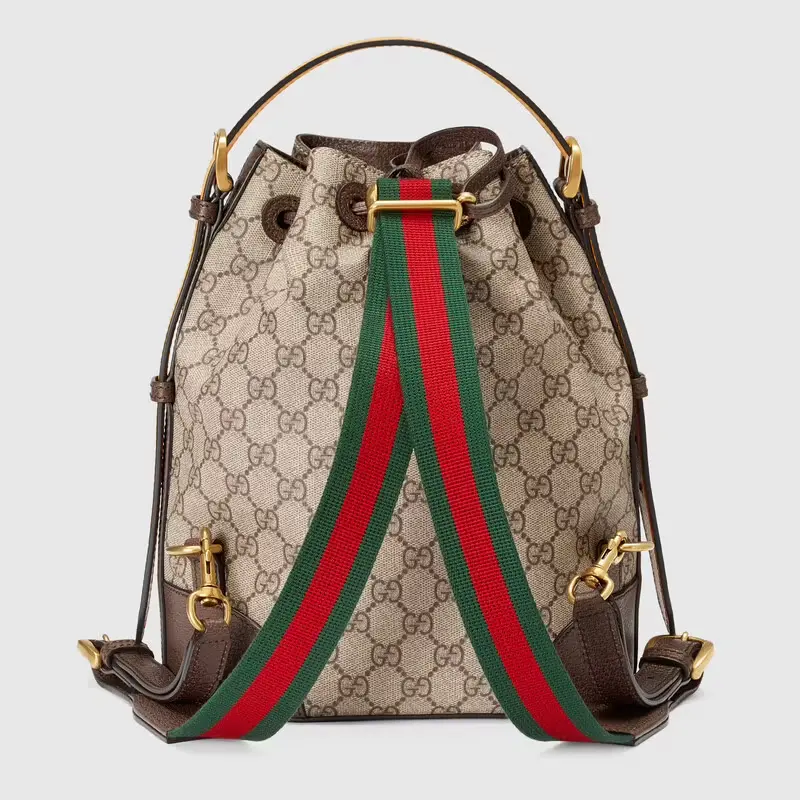 Balo Gucci Neo Vintage GG Supreme Beige Brown 473875-K9RHT-8856 - Ảnh 3