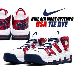 Giày Nike Air More Uptempo 'Red Navy Camo' CZ7877-100 - Ảnh 5
