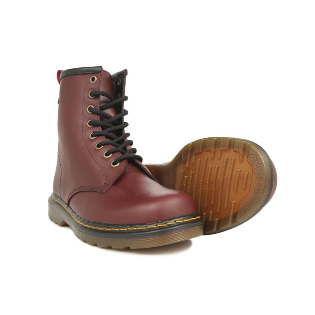 Giày Dr.Martens Youth 1460 Softy T Leather Lace Up 'Red' 21975600 - Ảnh 5