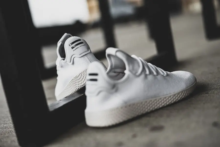 Giày Adidas Pharrell x Tennis Hu 'Cloud White' B41792 - Ảnh 3