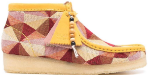Giày Clarks Wallabee Boot 'Yellow Combination' 261-66092