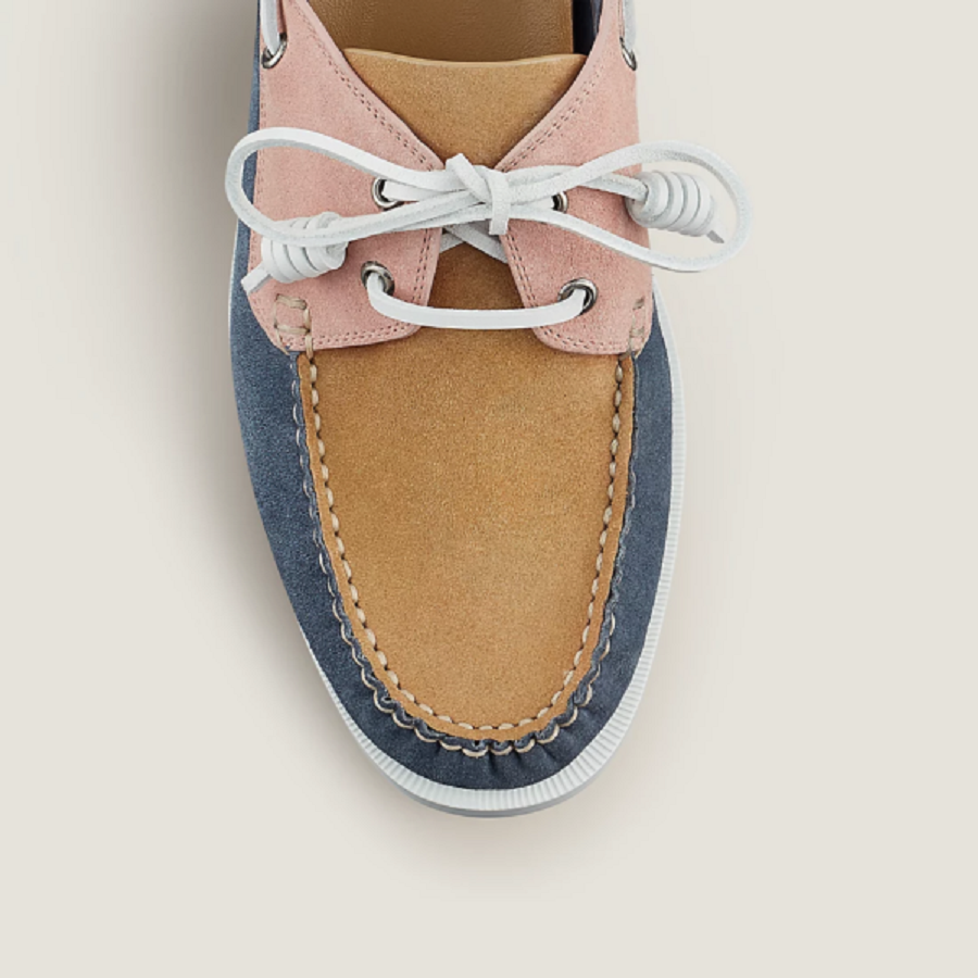 Giày Hermes Ecoutille Loafer ‘Multicolore’ H221808ZAQ8445 - Ảnh 4