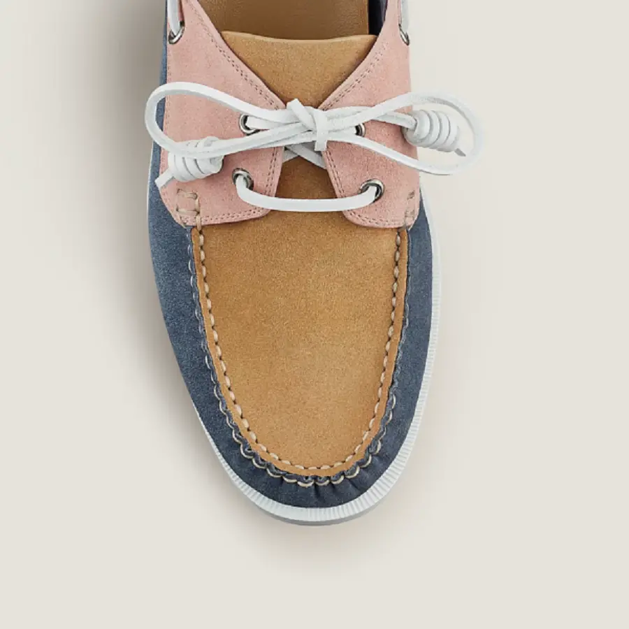 Giày Hermes Ecoutille Loafer ‘Multicolore’ H221808ZAQ8445 - Ảnh 4