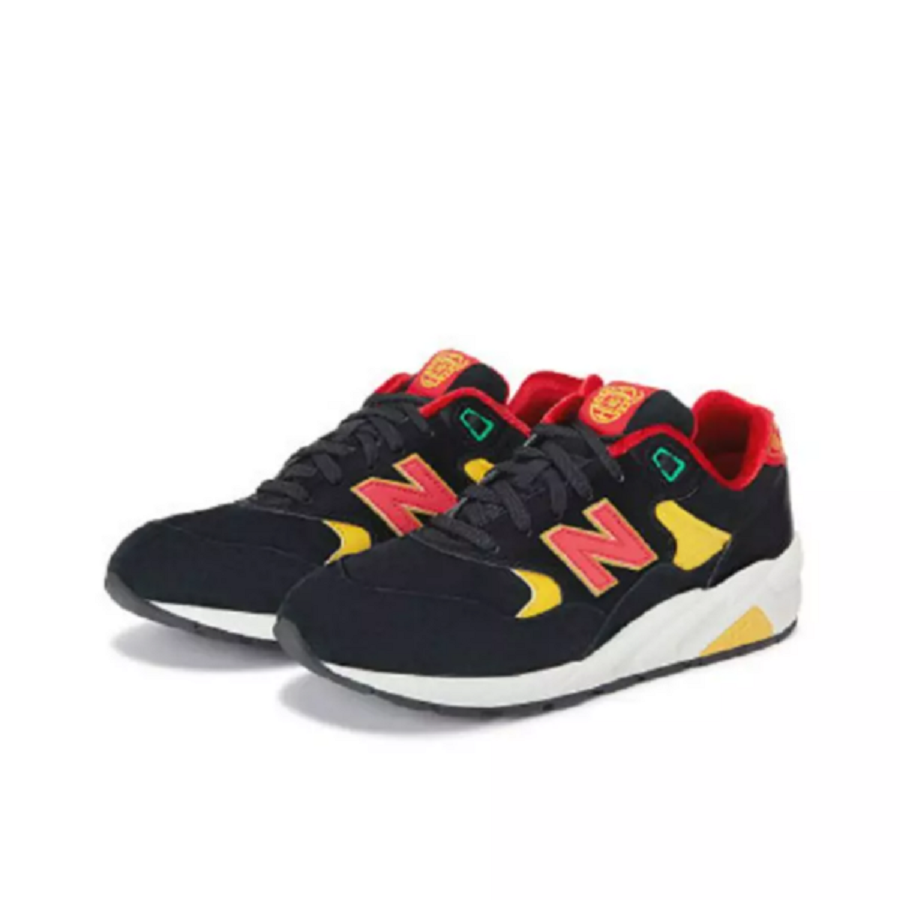 Giày New Balance CNY 580 D Marathon 'Black Red' CMT580XZ - Ảnh 2
