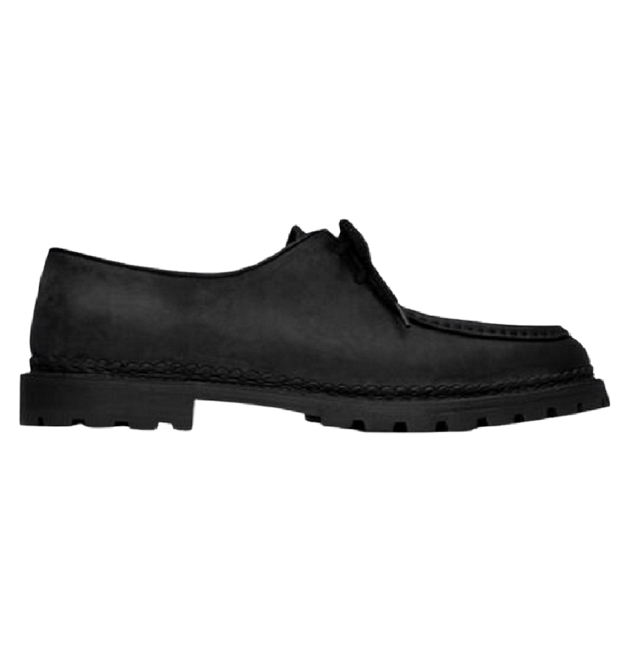 Giày Saint Laurent Malo Plain 'Black' 686356AAAGM1000