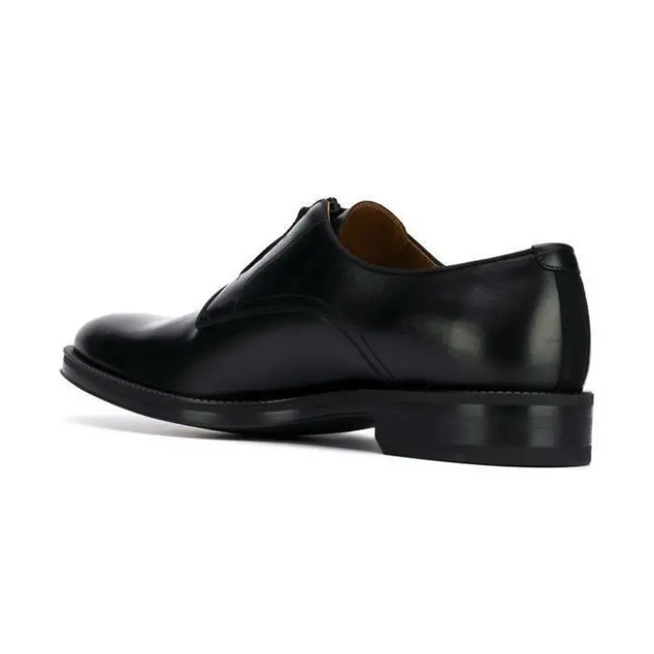 Alternative view of Giày Givenchy Logo Zipped Shoes 'Black' BH100YH0A6-001