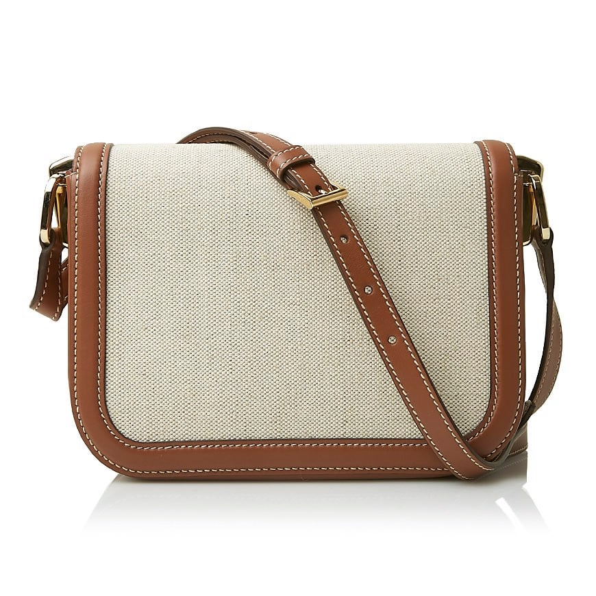 Túi Prada Emblem Linen Shoulder Bag 1BD257-2DLI-F0A5T-OUH - Ảnh 5