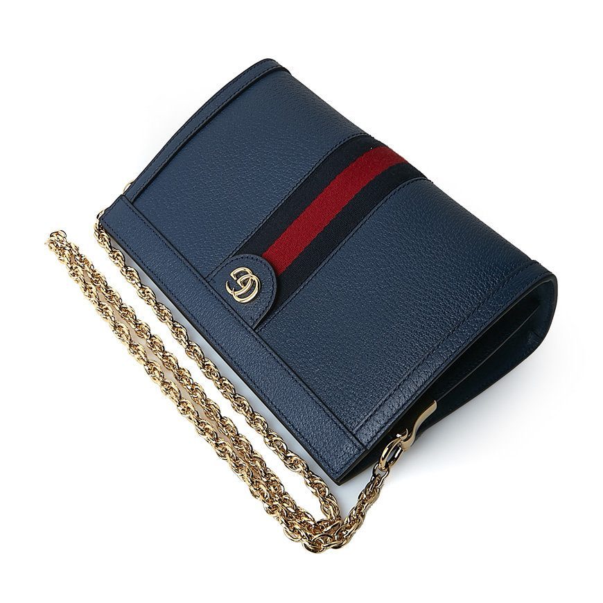 Túi Gucci Ophidia Small Shoulder Bag Blue 503877 DJ2DG 4178 - Ảnh 2