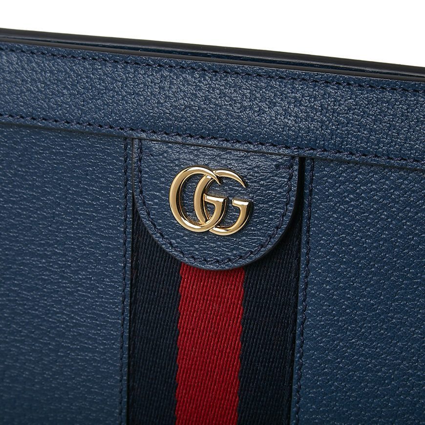 Túi Gucci Ophidia Small Shoulder Bag Blue 503877 DJ2DG 4178 - Ảnh 3