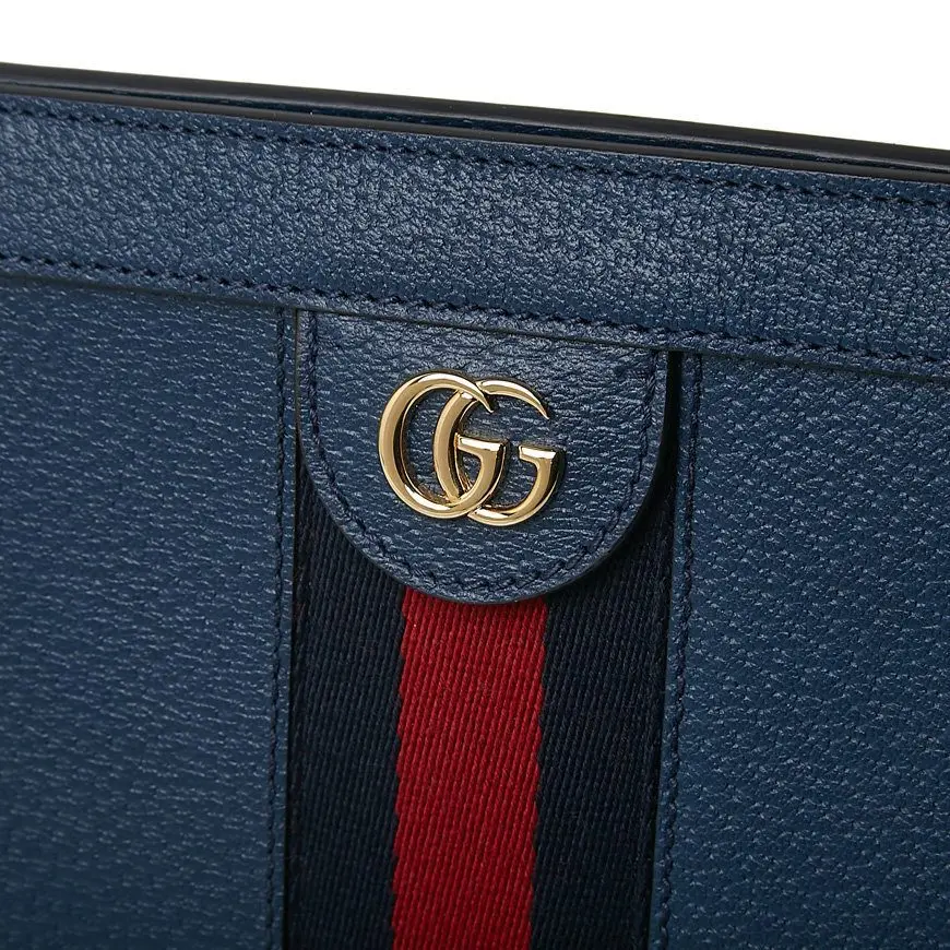Túi Gucci Ophidia Small Shoulder Bag Blue 503877 DJ2DG 4178 - Ảnh 3