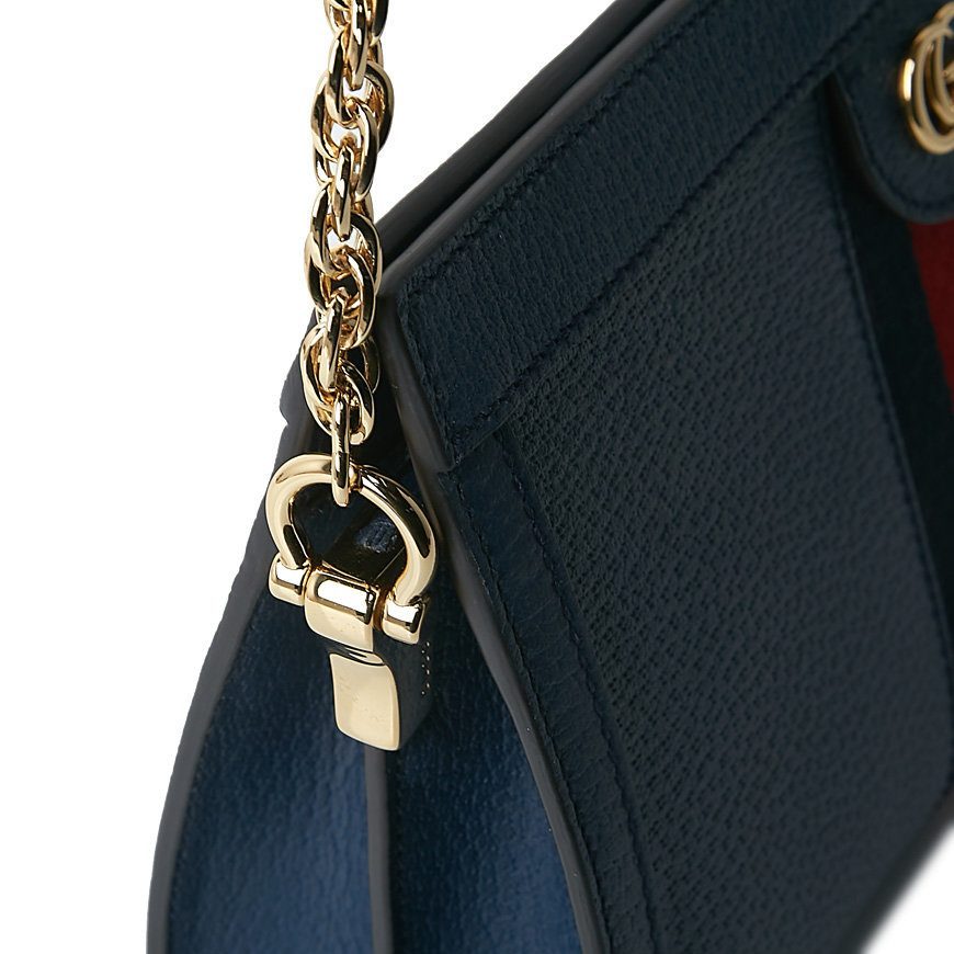Túi Gucci Ophidia Small Shoulder Bag Blue 503877 DJ2DG 4178 - Ảnh 6