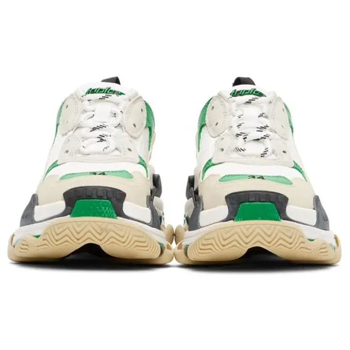 Giày Balenciaga Triple S Sneaker Dark Green 524039 W09OM 3011 - Ảnh 5