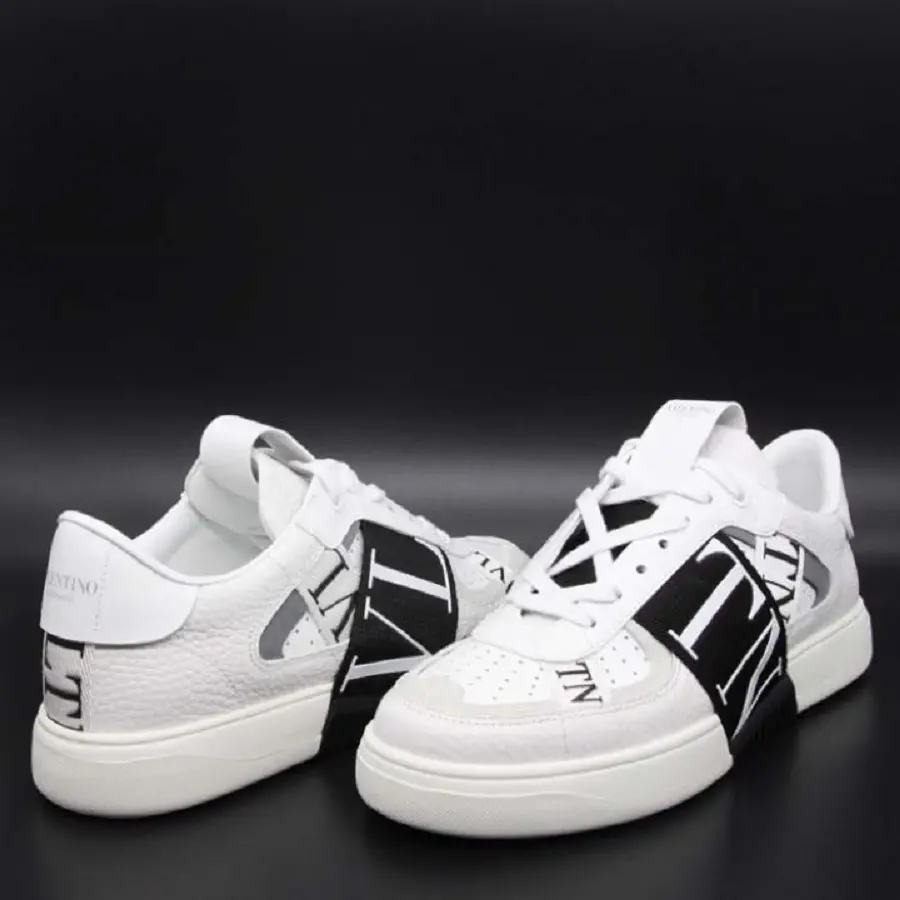 Giày Valentino Garavani Men White Other MaterIals VY2S0C58WRQ24P - Ảnh 4