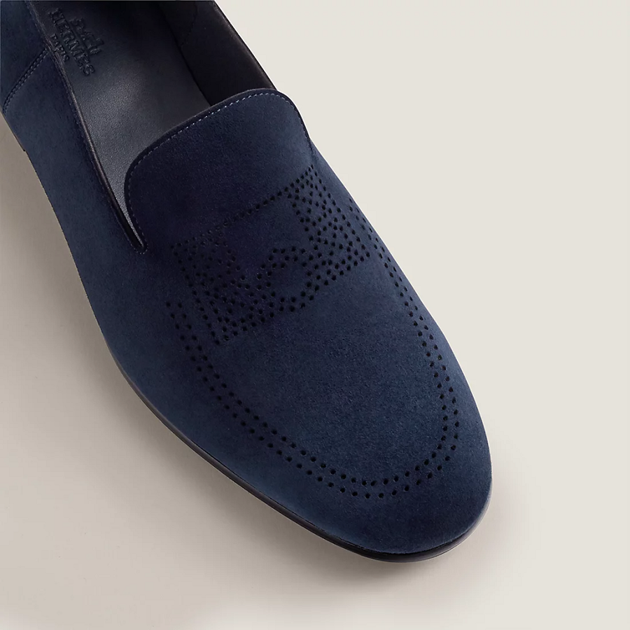 Giày Hermes Eclipse Loafer 'Marine' H221980ZAI2415 - Ảnh 4