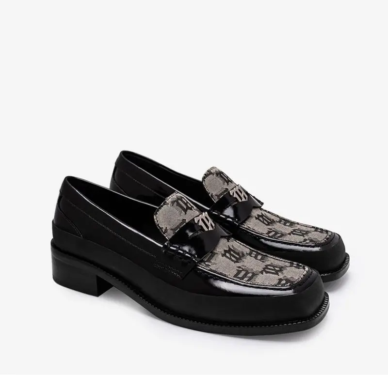 Giày MSIBHV The Brutalist Loafer Jacquard 3121BM611 - Ảnh 3