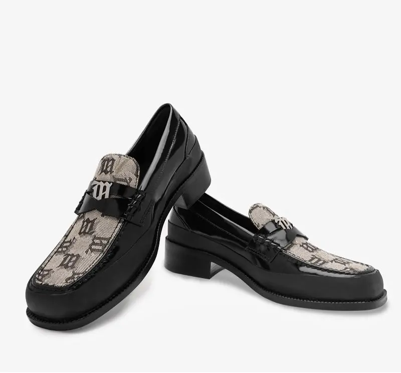 Giày MSIBHV The Brutalist Loafer Jacquard 3121BM611 - Ảnh 2