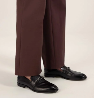 Alternative view of Giày Bally Leather Wesper Penny Loafers 'Black' 6234186