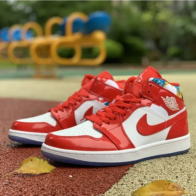 Giày Nike Air Jordan 1 Mid SE 'Barcelona Sweater' DC7294-600 - Ảnh 6
