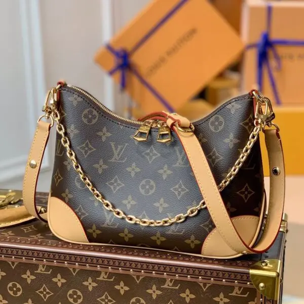 Alternative view of Túi Louis Vuitton Boulogne Monogram Canvas Brown Bag M45832