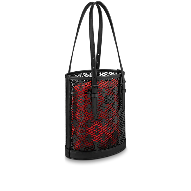 Túi Louis Vuitton Bucket PM 'Black' M20352 - Ảnh 5