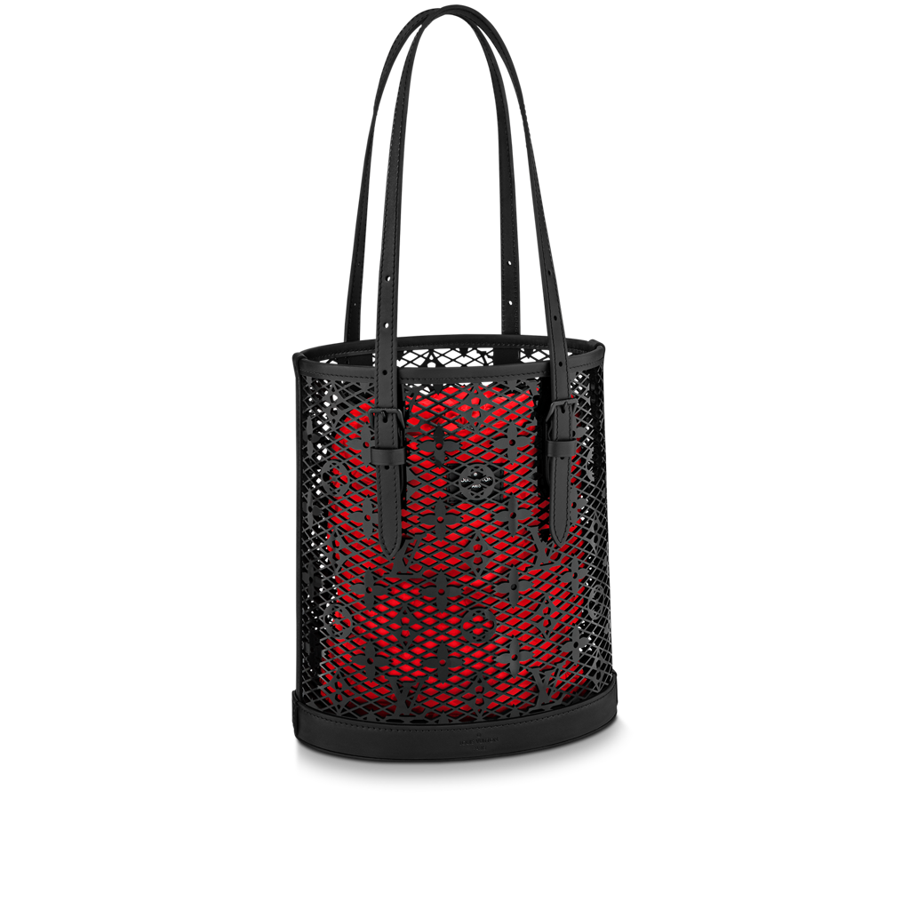 Túi Louis Vuitton Bucket PM 'Black' M20352 - Ảnh 4