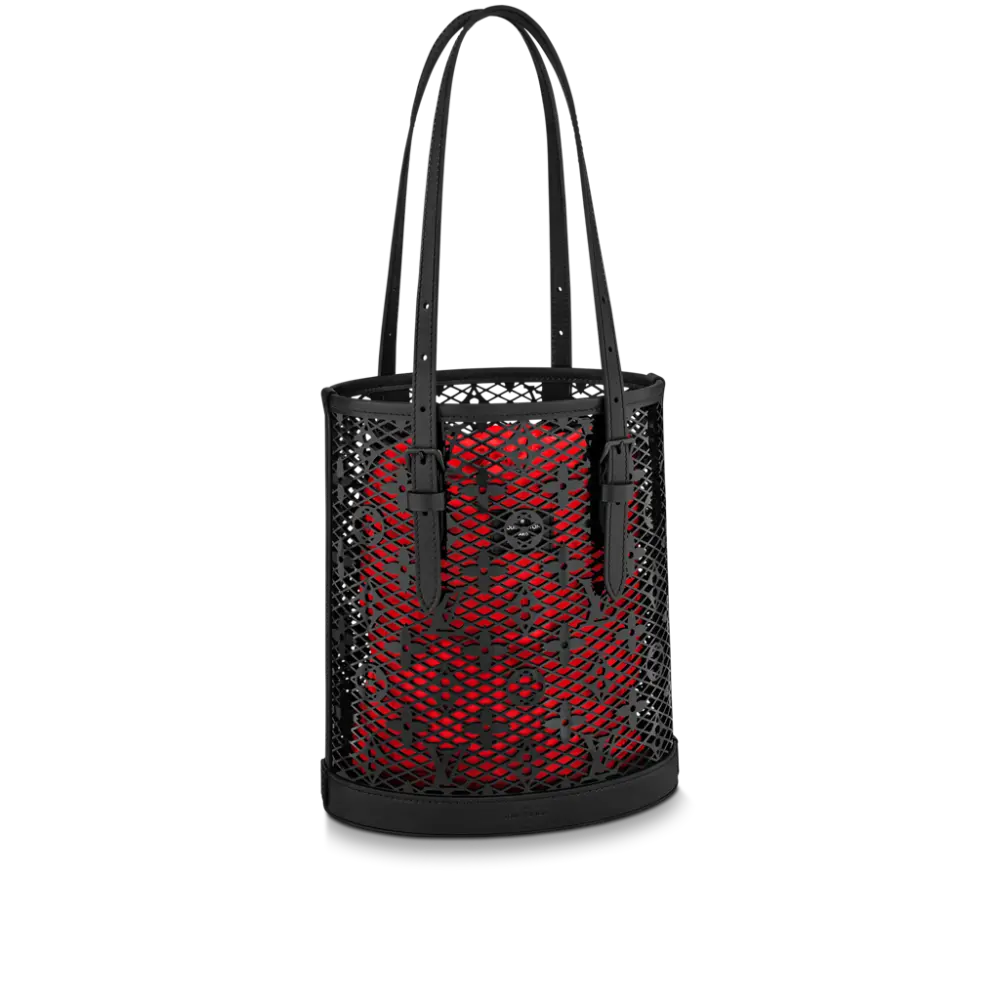 Túi Louis Vuitton Bucket PM 'Black' M20352 - Ảnh 4