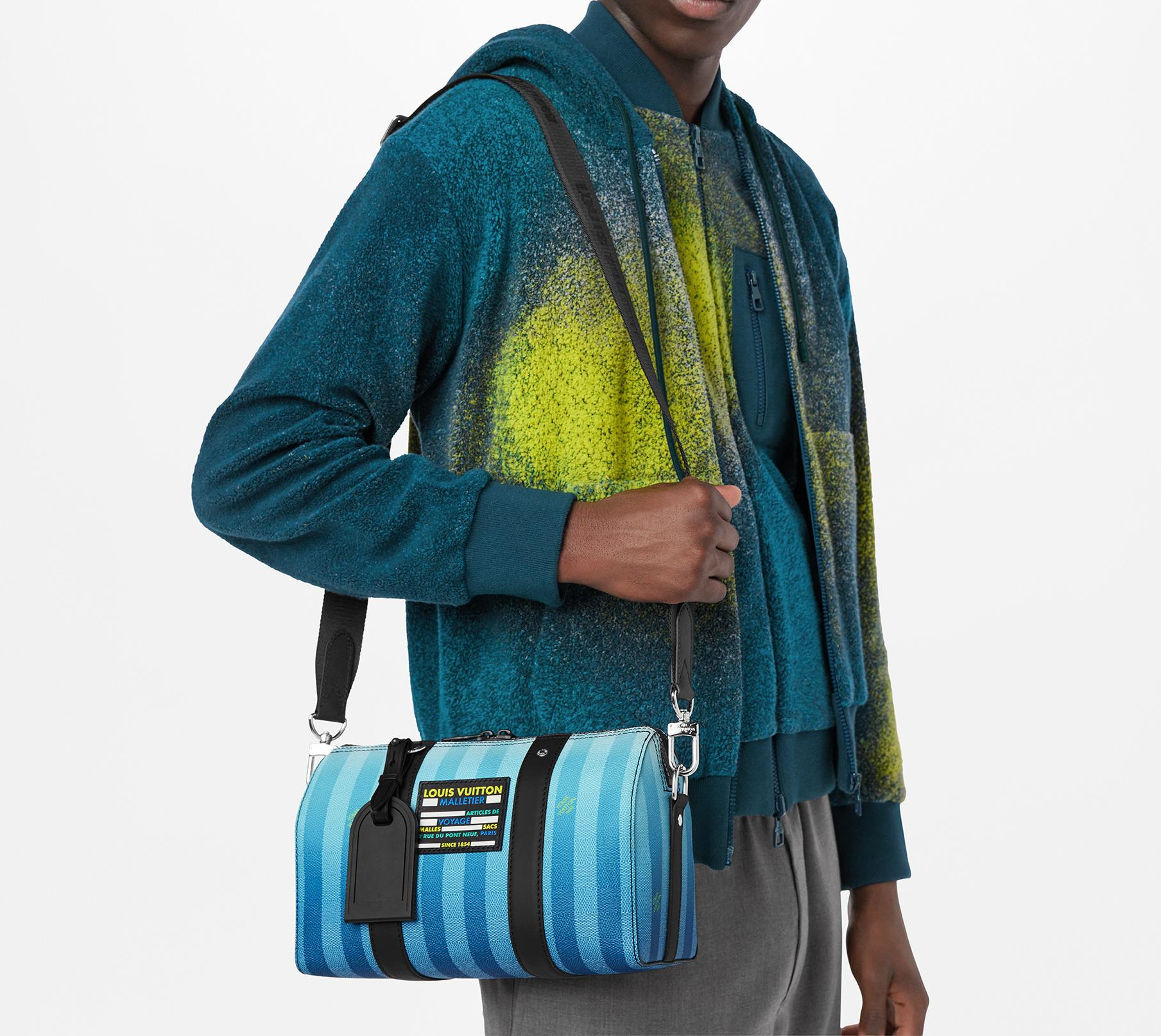 Túi Louis Vuitton City Keepall Bag 'Gradient Blue' M59921 - Ảnh 3