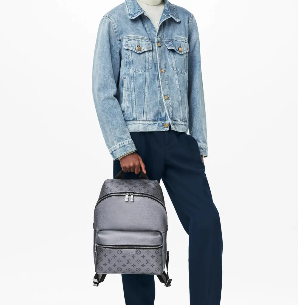 Alternative view of Túi Louis Vuitton Discovery Pm Backpack 'Gunmetal Grey' M30835