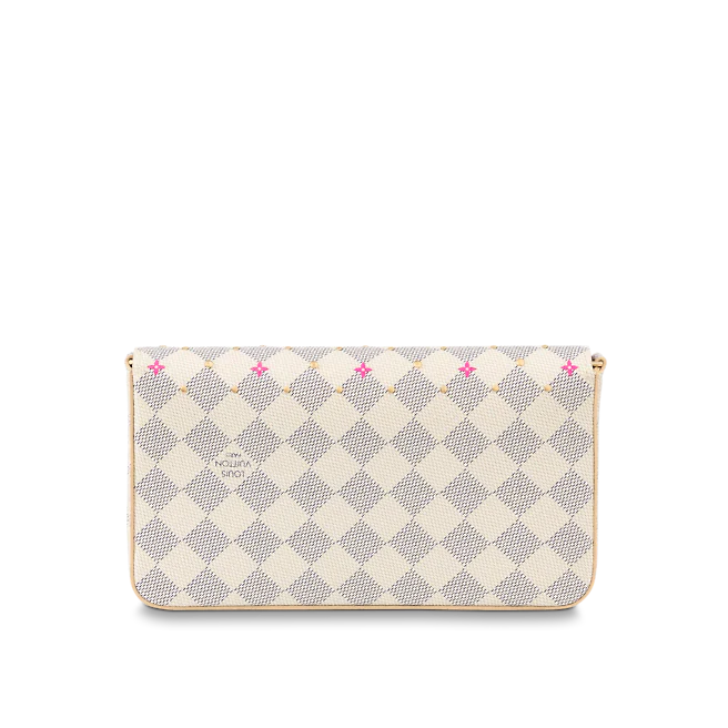 Túi Louis Vuitton Félicie Pochette 'Fuchsia' N64616 - Ảnh 5