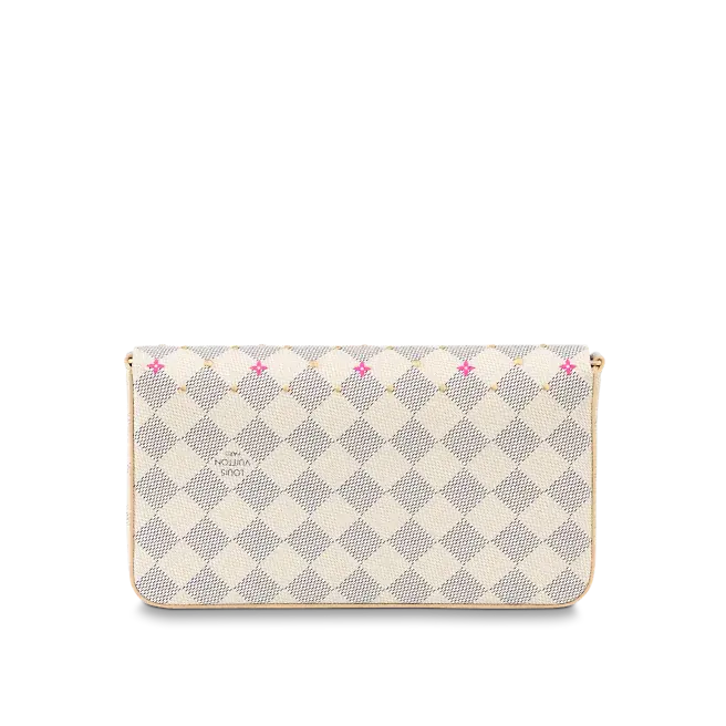 Túi Louis Vuitton Félicie Pochette 'Fuchsia' N64616 - Ảnh 5