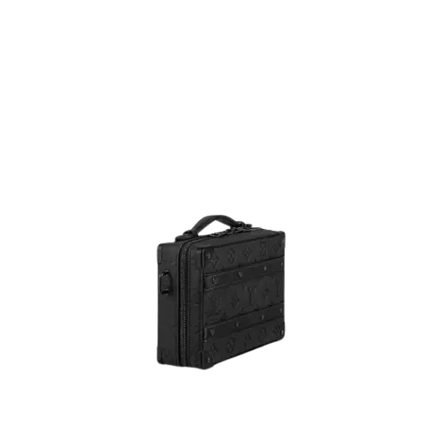 Túi Louis Vuitton Handle Trunk 'Black' M59163 - Ảnh 4