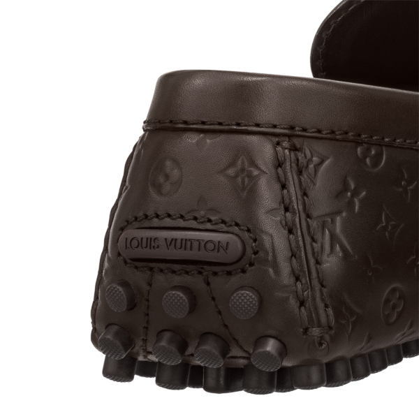 Giày Louis Vuitton Hockenheim Moccasins 'Moka' 1ABM61 - Ảnh 3