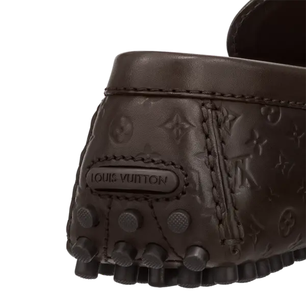 Giày Louis Vuitton Hockenheim Moccasins 'Moka' 1ABM61 - Ảnh 3