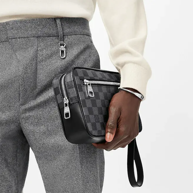 Túi Louis Vuitton Kasai Clutch N41664 - Ảnh 7