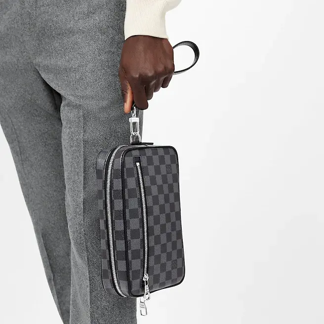Túi Louis Vuitton Kasai Clutch N41664 - Ảnh 6