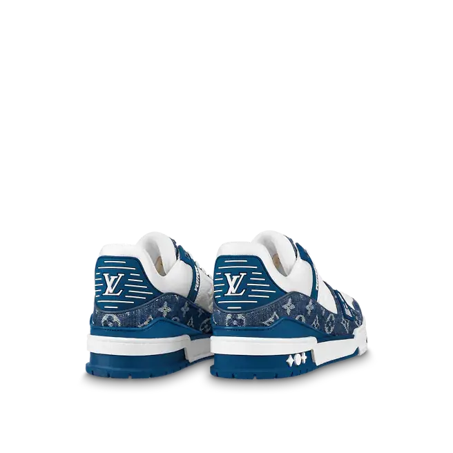 Giày Louis Vuitton Trainers "Blue" 1A9JGN - Ảnh 3