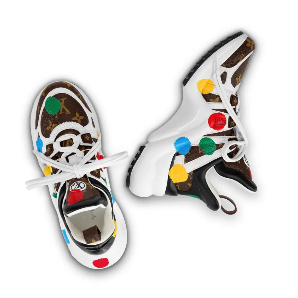 Giày Louis Vuitton x Yk Lv Archlight Trainers 'Multi Color' 1AB9RC - Ảnh 4