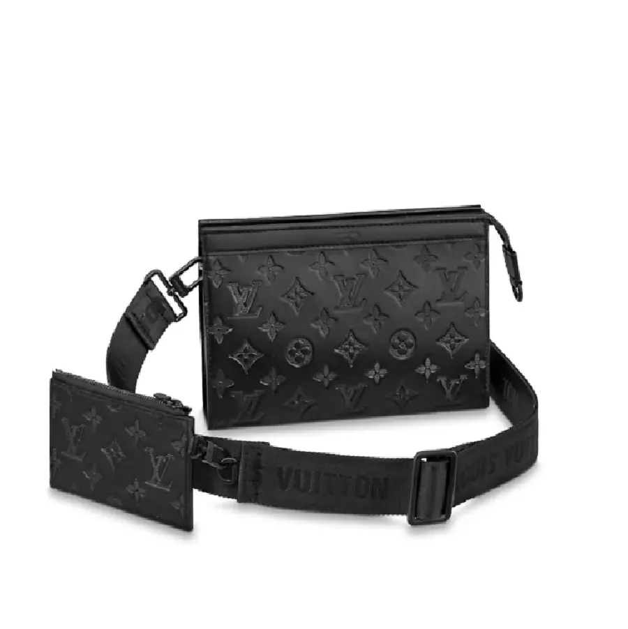 Túi Louis Vuitton Gaston Wearable Wallet 'Black' M81115