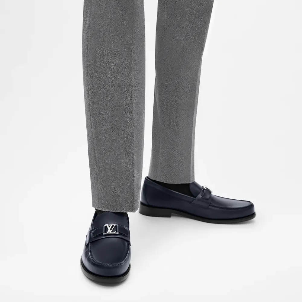 Alternative view of Giày Louis Vuitton Major Loafers 'Black' 1A9HHN