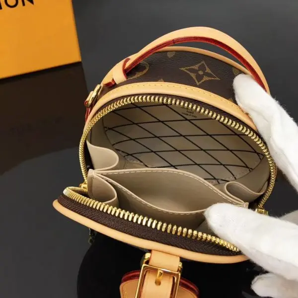 Túi Louis Vuitton Mini Boite Chapeau Monogram Canvas Wallet M44699 - Ảnh 4