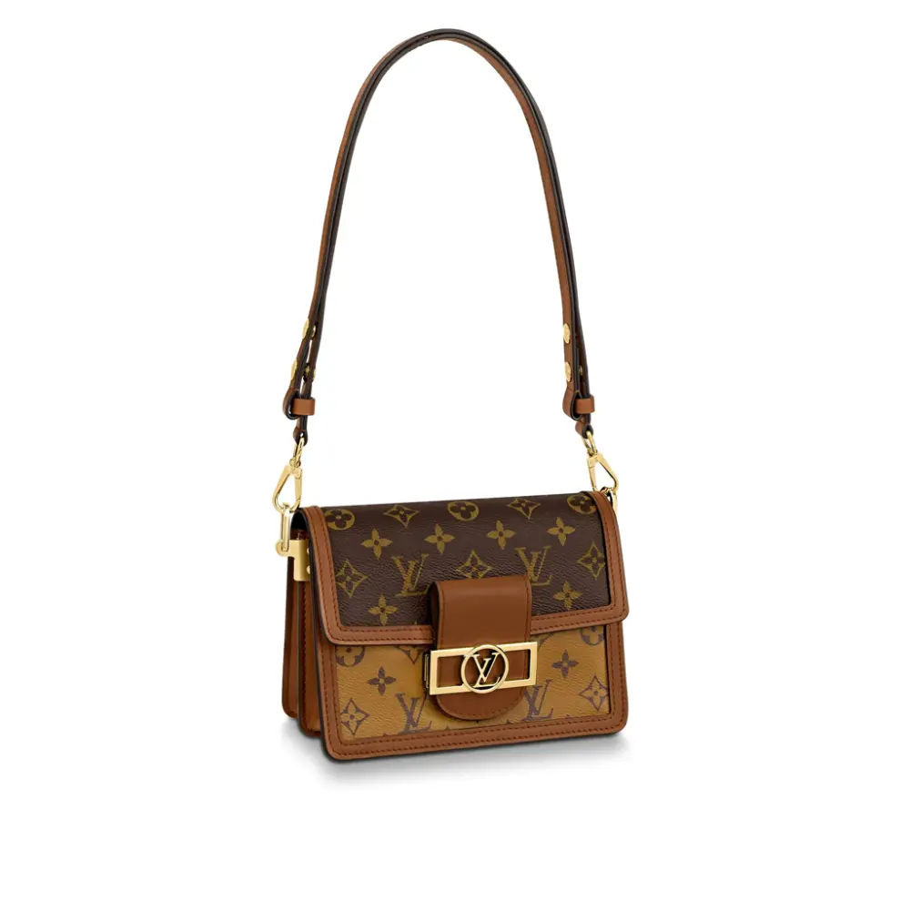 Túi Louis Vuitton Dauphine Mini Handbag M44580 - Ảnh 4